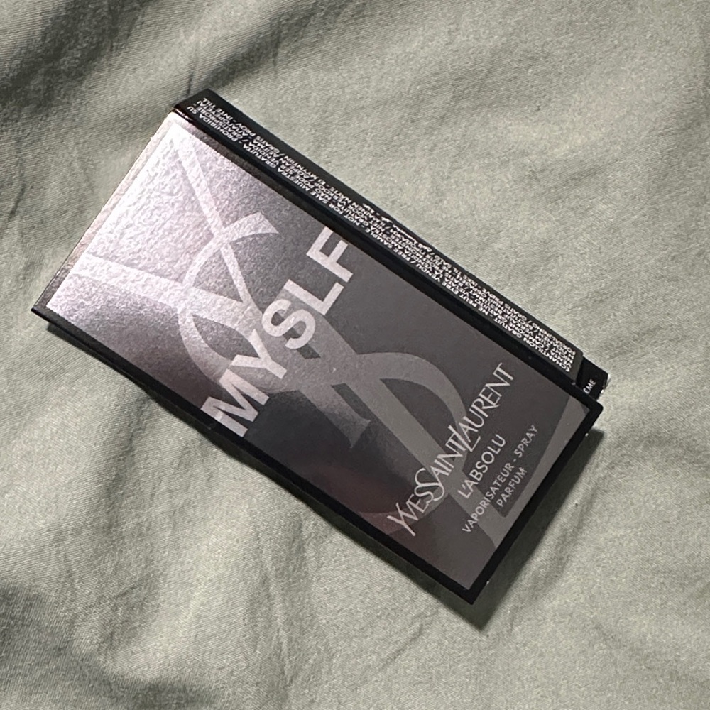 4/$15 YSL Myself l’absolu sample